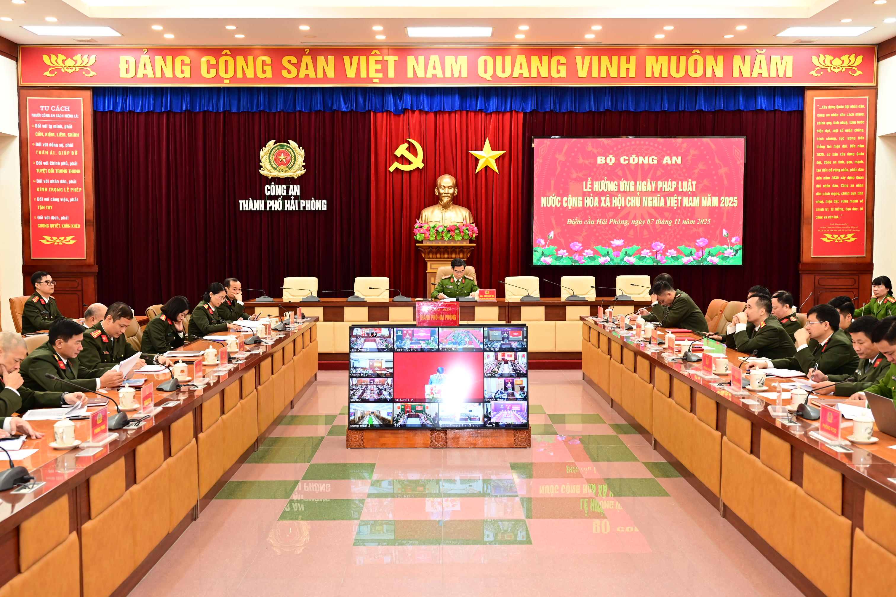 Bộ Công an tổ chức Lễ hưởng ứng Ngày Pháp luật nước Cộng hòa xã hội chủ nghĩa Việt Nam năm 2025